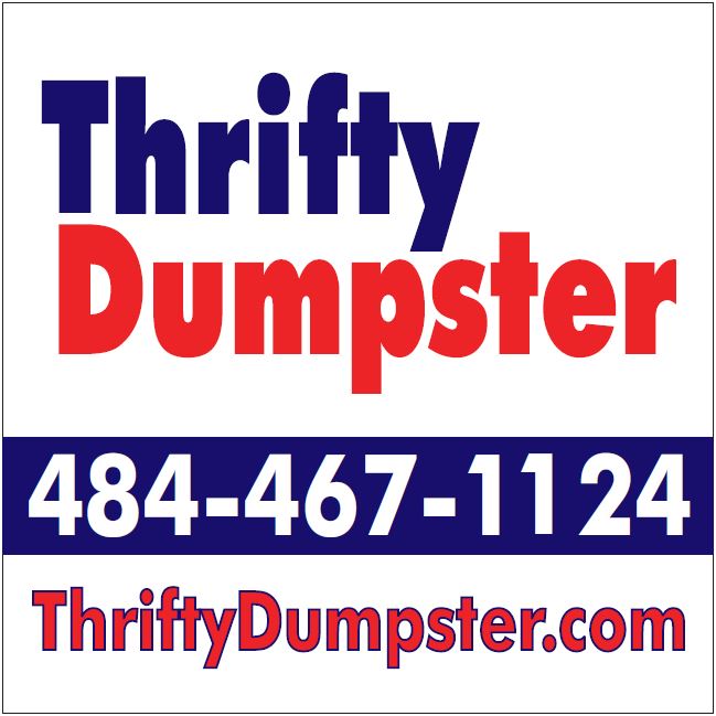 thrifty dumpster logo